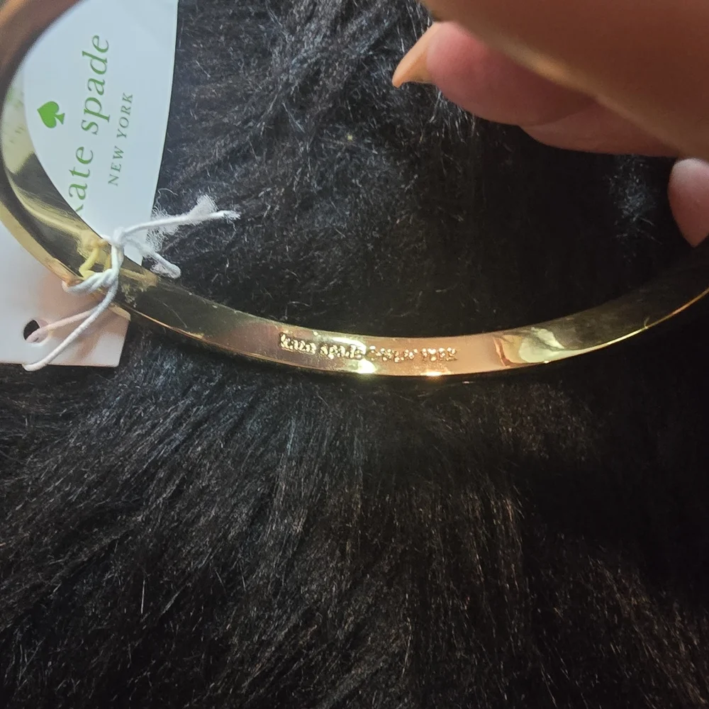 kate spade multicolor glitter bow bangle bracelet - Picture 4 of 4